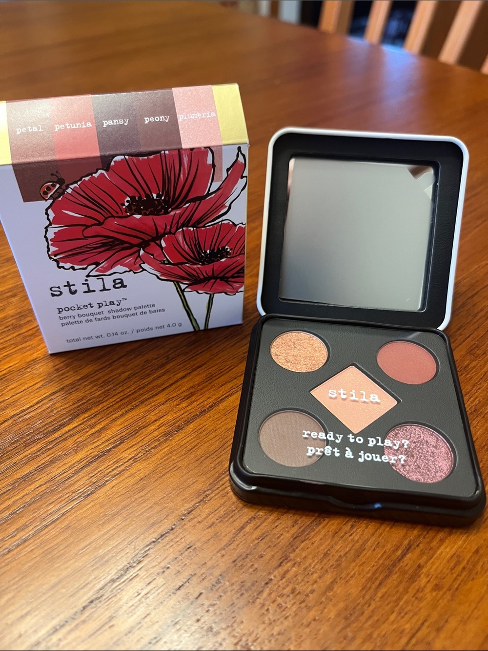 Stila Pocket Play Mini Eyeshadow Palette - Berry Bouquet